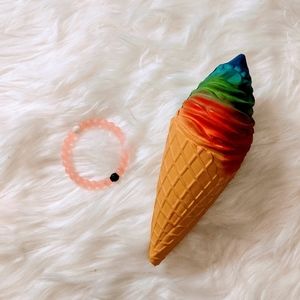 Girls Squishy & Lokai Bracelet Set